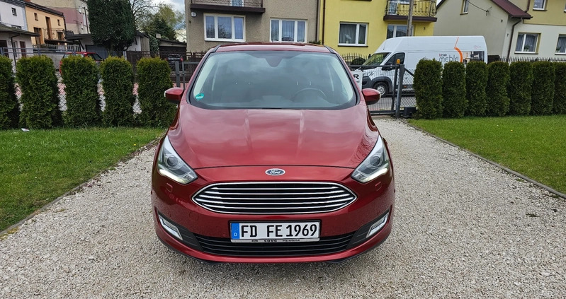 Ford C-MAX cena 38900 przebieg: 140000, rok produkcji 2015 z Piekary Śląskie małe 596